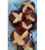 Seymen Alman Somun Simit - Laugenbrötchen 6 lı Paket
