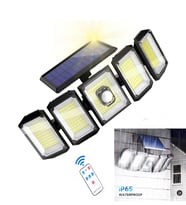 300 Led Güneş Enerjili 3 Mod Kumandalı 3 Metre Kablolu Kaliteli Sensörlü Solar Sokak Lambası
