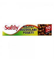 Orta Boy Kilitli Buzdolabı Poşeti 10'lu Set - Sızdırmaz Saklama