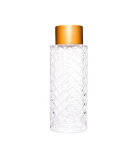 230 ml Kristal Cam Şişe Oud Vanilya Kolonya (Renksiz)