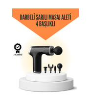 Sessiz Taşınabilir Kas Masaj Aleti ile Rahatlatıcı Masaj Keyfi