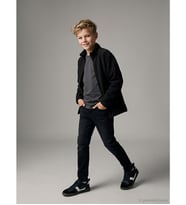LCW Kids Siyah Süper Skinny Fit Erkek Çocuk Jean Pantolon