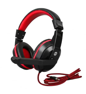 Hello 3.5 Mm Stereo Kablolu Ledli Mikrofonlu Siyah Kulaklık Hl-5351