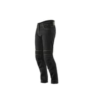 Motosiklet Pantolonu Likralı Esnek Kumaş Korumalı Kevlar Kot Motor Pantolon Jean Siyah