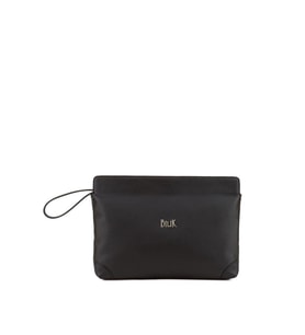 Bilik Deri  Siyah-Rölax Kadın Portföy & Clutch Çanta MTŞ 30