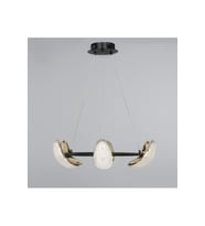 EDM Vitale LED Avize 6’li Salon Gold Beşik