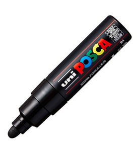 Uni Posca PC-7M Boyama Markörü 4.5-5.5 mm Siyah 