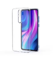 Xiaomi Redmi Note 8 Pro Kılıf Kamera Korumalı Süper Silikon Kapak (Renksiz)