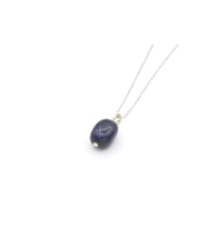 DOĞAL İYOLİT TAŞI KOLYE UCU 1.KALİTE