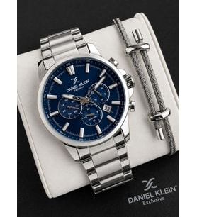 Daniel Klein 2 Yıl Garantili İç Fonksiyonları Aktif 3 Atm Suya Dayanıklı Erkek Kol Saati EDK.2.14440-3
