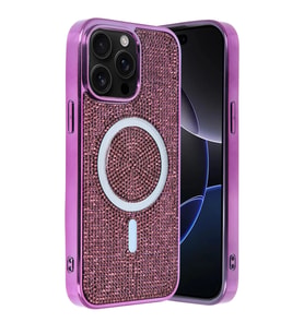 iPhone 14 Pro Max Helen Magsafe Kapak - Derin Mor