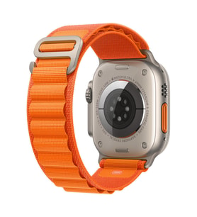 Microsonic Apple Watch Series 7 45mm Kordon Alpine Loop Turuncu