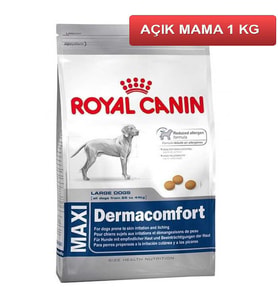 Royal Canin Maxi Large Dogs Dermacomfort 1 Kg AÇIK