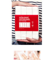 % 100 Pamuk Makyaj Temizleme Pedi Ultra Giant Cotton Pads 400 Adet