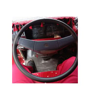 DİKİŞLİ DİREKSİYON KILIFI SİYAH DERİ/DİKİŞLİ ISUZU NPR (ESKİ KASA İÇİN) YENİSİ DİĞER İLANDA