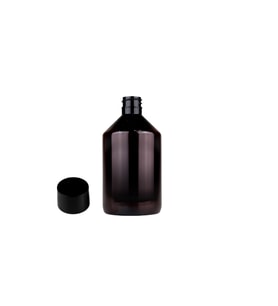 250ml pet kahverengi düz kapaklı şişe, 12 adet, plastik şişe, esans şişesi, medikal şişe, kozmetik şişe, ecza şişesi