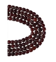 4X4 MM Küp Kesim Lal Garnet Taşı Dizi - DZ3900