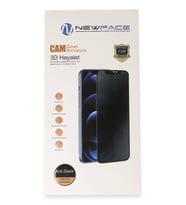 Newface Samsung Galaxy S26 3D Antistatik Hayalet Cam Ekran Koruyucu - Siyah