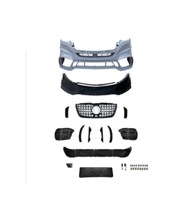 Mercedes Spr907/910 2018- Komple Tampon &Ouml;n PDCli Si̇ssiz Tip Panj Lu GT Style A9108850000 Wender