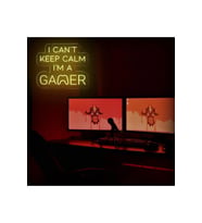 I CAN'T KEEP CALM I'M A GAMER Yazılı Neon Tabela