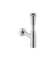Vitra Lavabo Sifon Seti - T Tipi - Krom