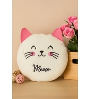 Mulvxbby Bby02 Sevimli Kedi Orta Boy Bebek Çocuk Yastık (Mulvix)
