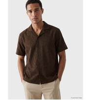 LC WAIKIKI Bordo Regular Fit Armürlü Erkek Gömlek