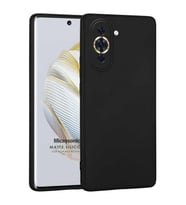 Microsonic Matte Silicone Huawei Nova 10 Kılıf Siyah