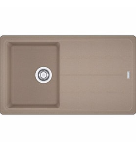 FRANKE Basis BFG 611-86 Oyster Tezgah Üstü Granit Eviye (Kahverengi Açık)