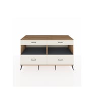 Kronos Konsol 2 Raflı 4 Çekmeceli  176x59x99 Çam-Antrasit/Aytaşı