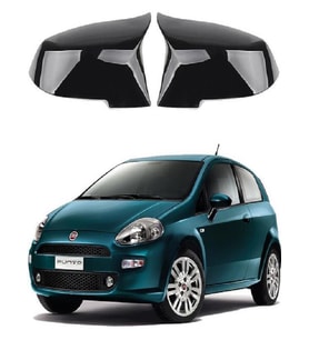 Fiat Punto 12-19 Araca Özel Batman Yarasa Ayna Kapağı Pianoblack