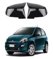 Fiat Punto 12-19 Araca Özel Batman Yarasa Ayna Kapağı Pianoblack
