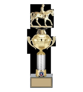 ODAK KUPA - Figürlü Kupalar - At / Binici Figürlü Kupalar FG-058 C - 40 cm