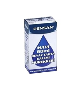 Pensan Mavi Tahta Kalemi Mürekkebi (100 ml )