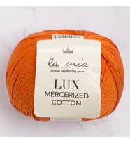 La Mia Lux Mercerized Cotton Turuncu El Örgü İpi - 194 - 33755
