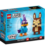 LEGO 40559 Brickheadz Looney Tunes Road Runner ve Wile E. Coyote