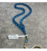Uçak Camı Gümüş Tesbih 20 CM