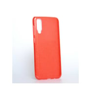 Samsung Galaxy A70 Uyumlu Kılıf Zore Shining Silikon (Kırmızı)