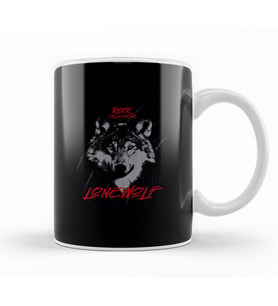 Lonewolf Fightwear Kupa Bardak Porselen