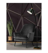 Dreamwall 3D Geometrik Desenli Silinebilir Yırtılmaz Tekstil Duvar Kağıdı (Siyah)