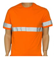 Reflektörlü T shirt Sarı