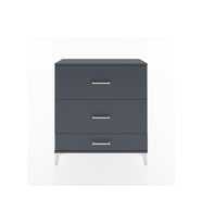 Arges Şifonyer 3 Çekmeceli 88x30x96 Antrasit-Antrasit