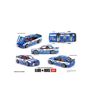 MiniGT BMW M3 Kaido Touring Chase V1 Diecast Car KHMG223 1/64 Model Araba
