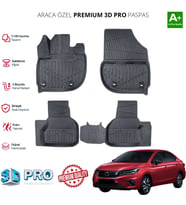 HONDA CİTY ARACA ÖZEL 3D PASPAS 2021 2022 2023 2024
