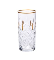 Decorium Su Bardağı Gold Kesme GD09