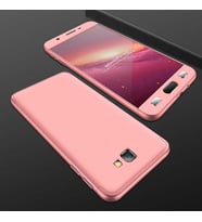 Samsung Galaxy J7 Prime Uyumlu Kılıf Zore Ays Kapak (Siyah-Kırmızı)