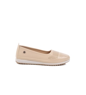 Pierre Cardin Bej Hafif Esnek Kadın Casual Ayakkabı PC-54566 Z (Bej)