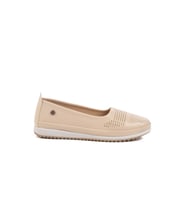 Pierre Cardin Bej Hafif Esnek Kadın Casual Ayakkabı PC-54566 Z (Bej)