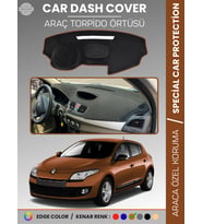 RENAULT MEGANE 3 NAVİGASYONSUZ (2009-2016) Torpido Örtüsü Ön Göğüs Koruma Torpido Koruma Araca Özel