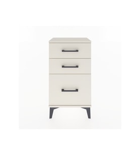 Arges Komodin 3 Çekmeceli 44x30x80 Aytaşı-Aytaşı
